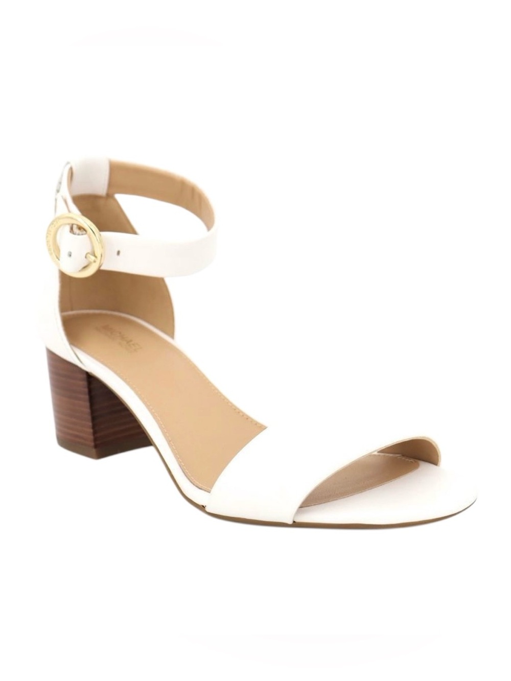 MICHAEL Michael Kors Lena Flex Mid Leather Sandal - Size 6.5 / NWOT - HAS BOX
